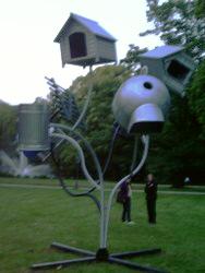 Blechkunstwerk in Frankreich 2010