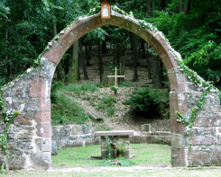 Climbach - Elsass Kapellenruine, 8 Jh.